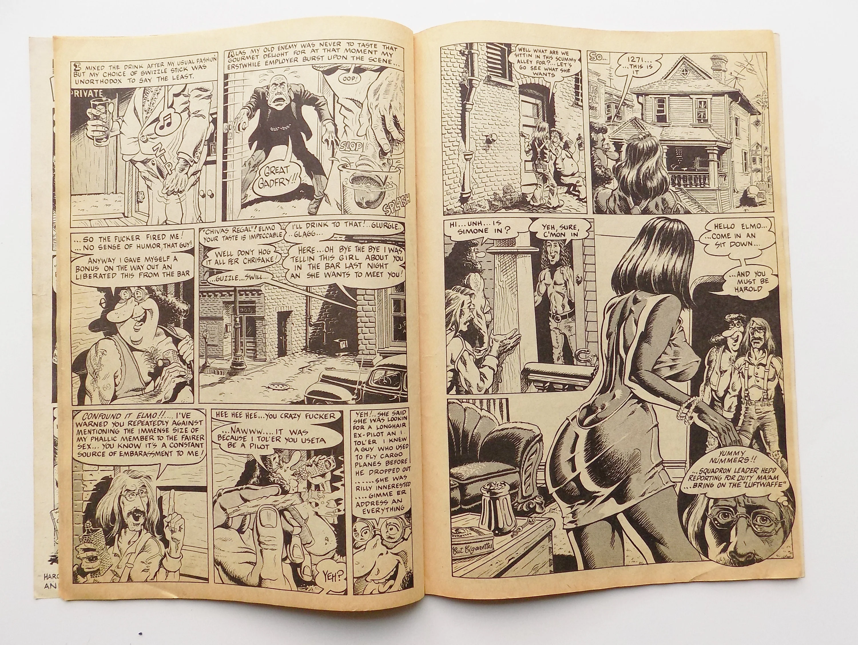 1973 Harold Head Comic Book by Rand H Holmes Last Gap by Rand H Holmes - Image 6