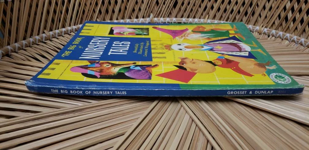 1973 The Big Book of Nursery Tales Illustrated by Leonard Weisgard - Image 3