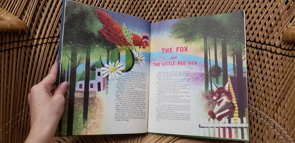 1973 The Big Book of Nursery Tales Illustrated by Leonard Weisgard - Image 7