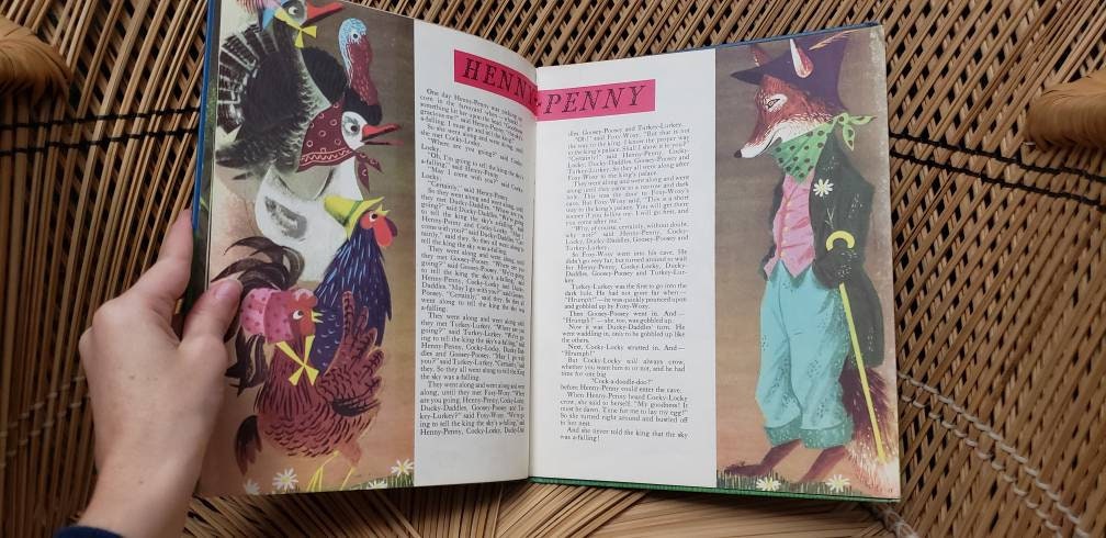 1973 The Big Book of Nursery Tales Illustrated by Leonard Weisgard - Image 8
