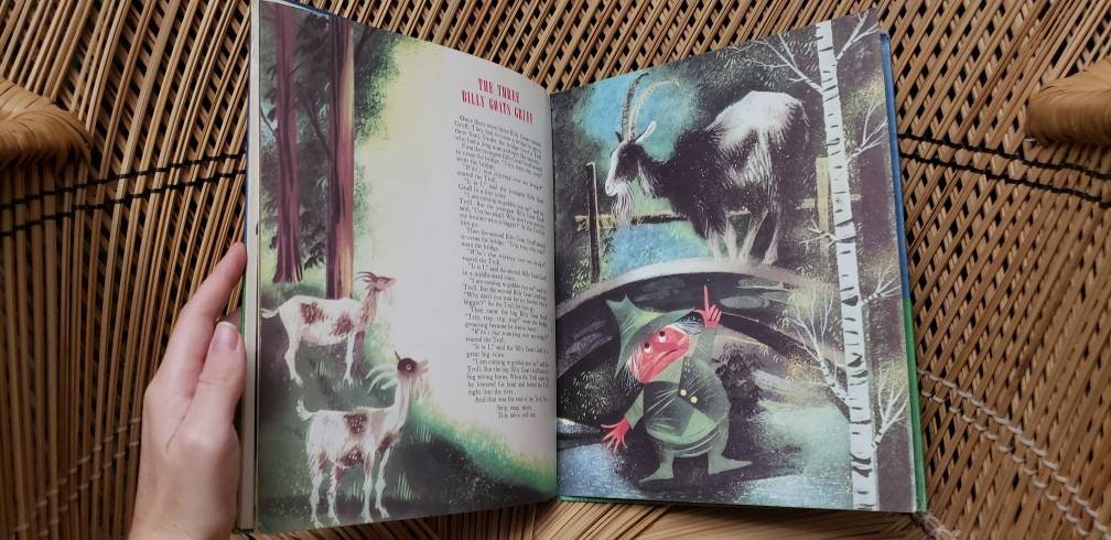 1973 The Big Book of Nursery Tales Illustrated by Leonard Weisgard - Image 9
