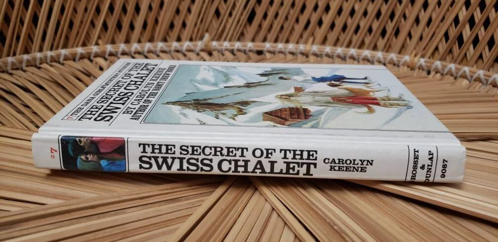 1973 The Dana Girl's Mystery Stories The Secret of The Swiss Chalet Like New Hardcover by Carolyn Keene - Image 3