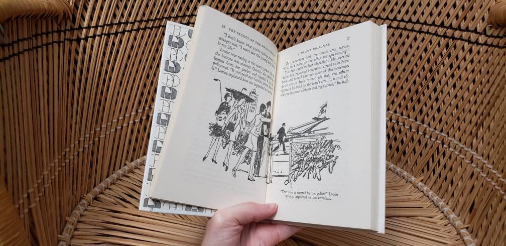 1973 The Dana Girl's Mystery Stories The Secret of The Swiss Chalet Like New Hardcover by Carolyn Keene - Image 8