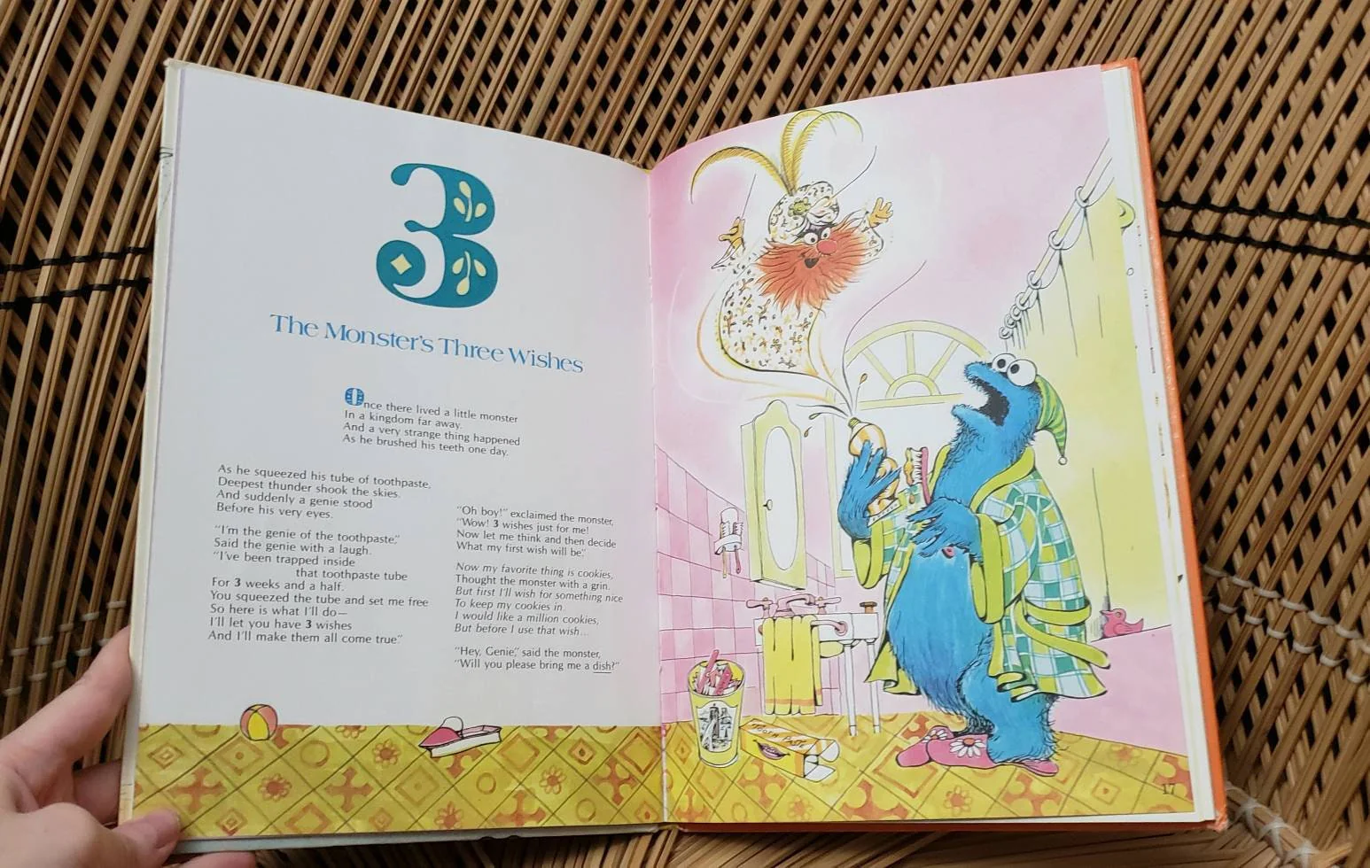 1973 The Sesame Street 1 2, 3 Storybook - Image 5
