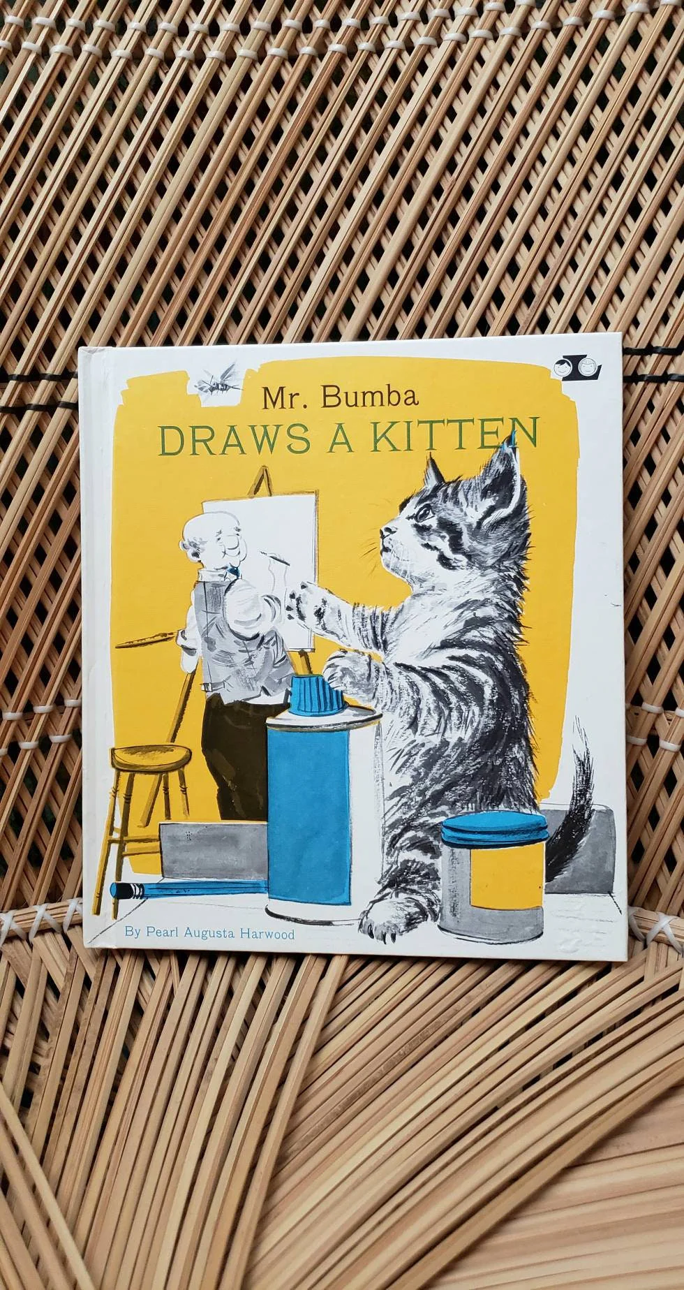 1974 Mr Bumba Draws a Kitten by Pearl Augusta Harwood - Image 2