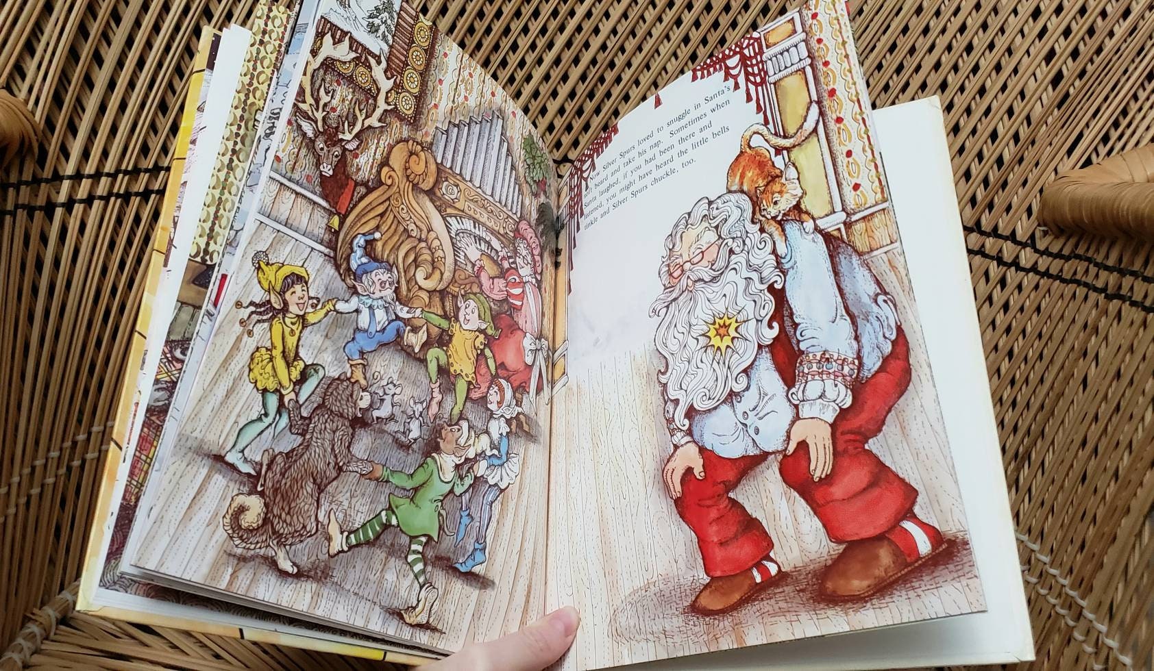 1975 Silver Spurs Santa's Smallest Brightest Elf by Robert R Knigge - Image 7