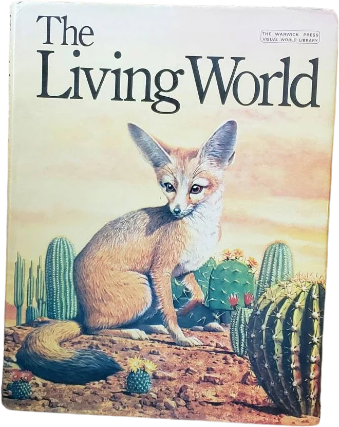 1976 The Living World Book Warwick Press by Jane Oliver