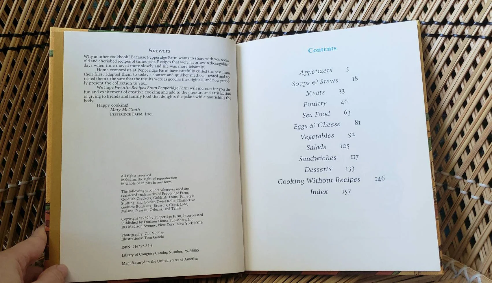 1979 Favorite Recipes From Pepperidge Farm Cookbook Vintage Hardcover by Mary McGrath - Image 3