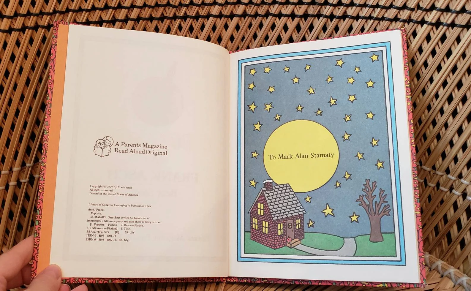 1979 Popcorn Bear Story by Frank Asch - Image 3