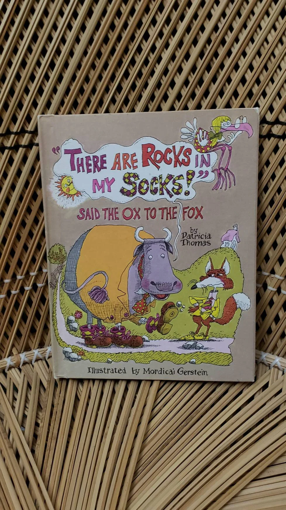 1979 There Are Rocks In My Socks Said The Ox To The Fox Illustrated Hardcover by By y Patricia Thomas and Mordicai Gerstei - Image 2