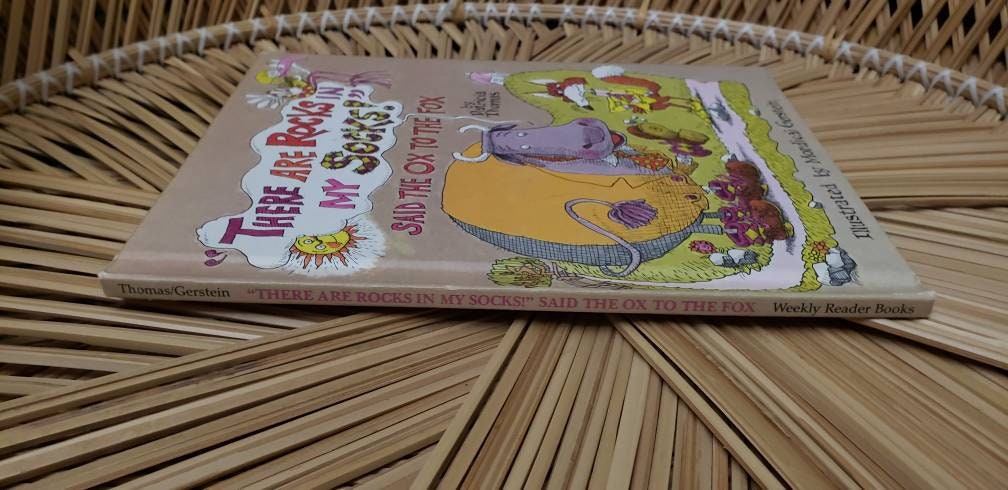 1979 There Are Rocks In My Socks Said The Ox To The Fox Illustrated Hardcover by By y Patricia Thomas and Mordicai Gerstei - Image 8