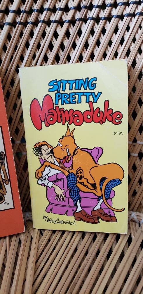 1980 Marmaduke Paperbacks Set of 2 Marmaduke On The Loose and Sitting Pretty Marmaduke by Brad Anderson - Image 3