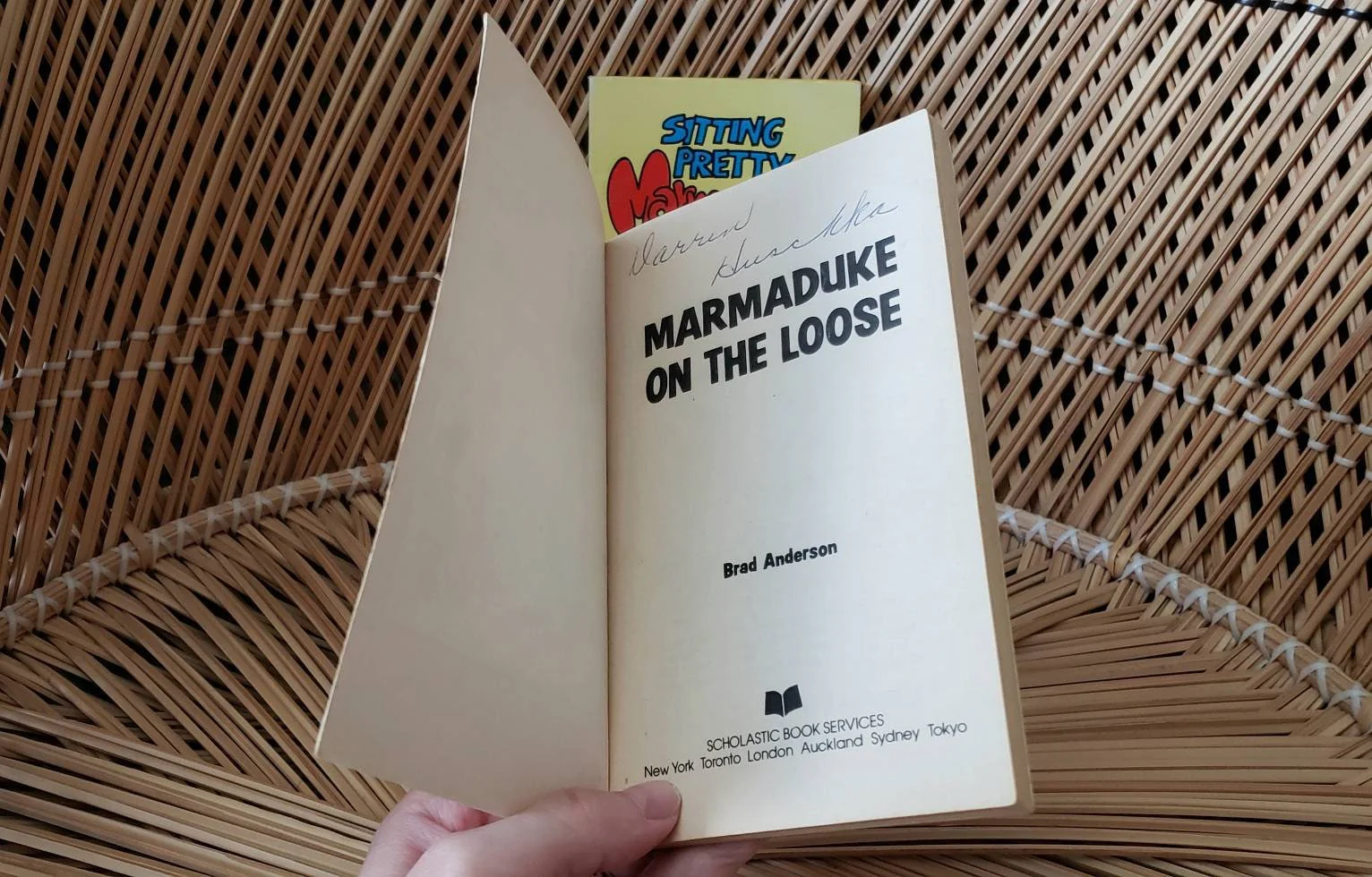 1980 Marmaduke Paperbacks Set of 2 Marmaduke On The Loose and Sitting Pretty Marmaduke by Brad Anderson - Image 6