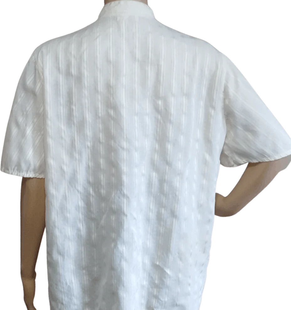 80’s Beige Button Up Top by Lee Mar - Image 2