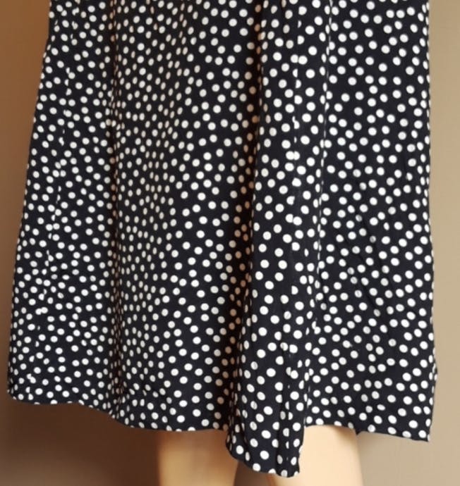 80's Polka Dot Midi Dress by Melissa Harper - Image 5