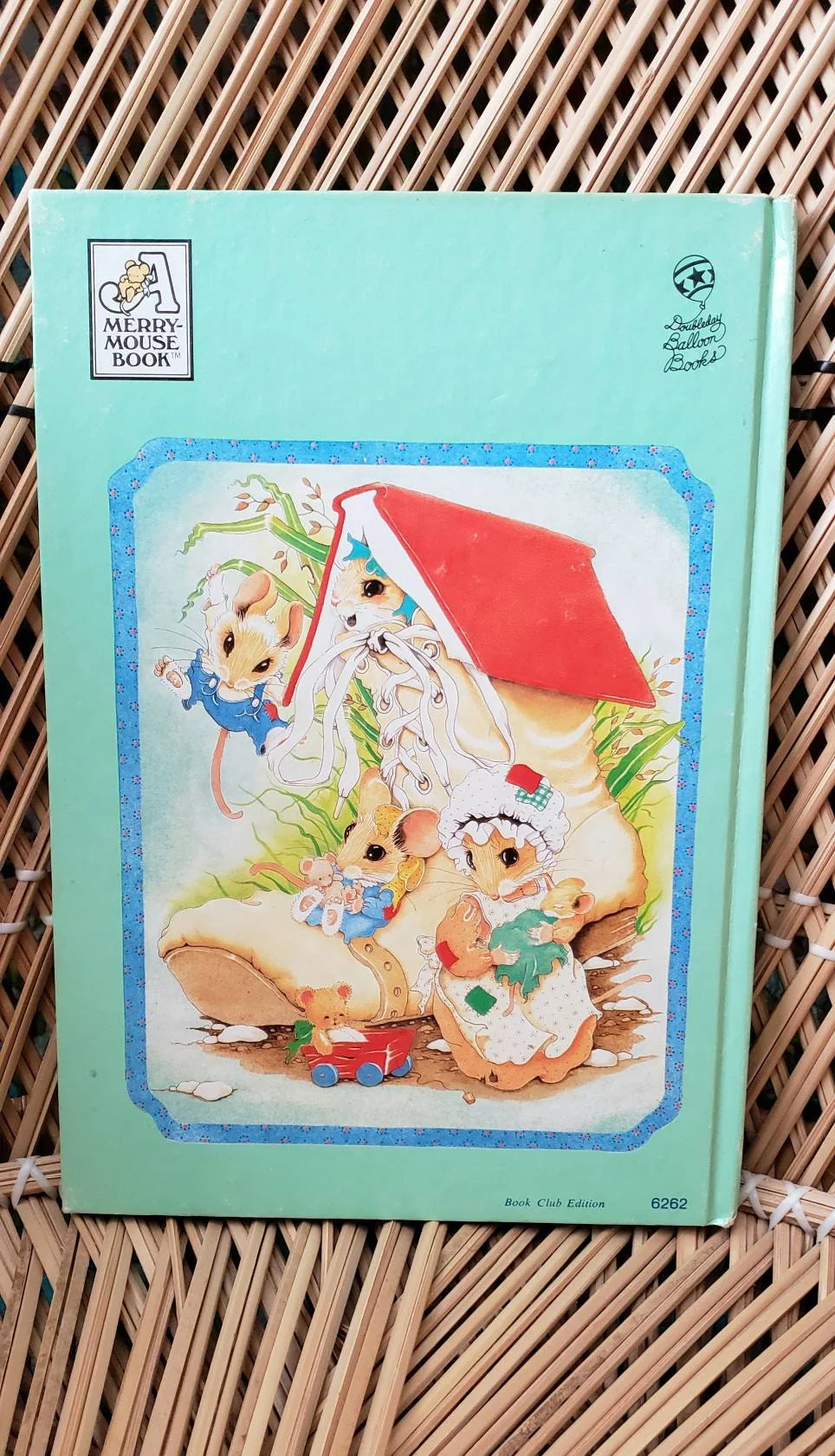 1981 a Merry-Mouse Book of Nursery Rhymes Vintage Nursery Rhymes Book Mouse Gift, Children's Book by Priscilla Hillman - Image 8