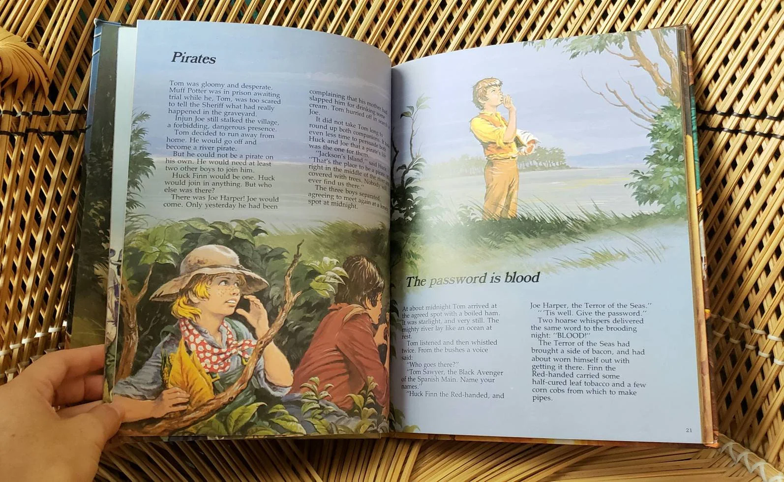 1981 Classics In Action Abridged Tom Sawyer by Mark Twain - Image 5