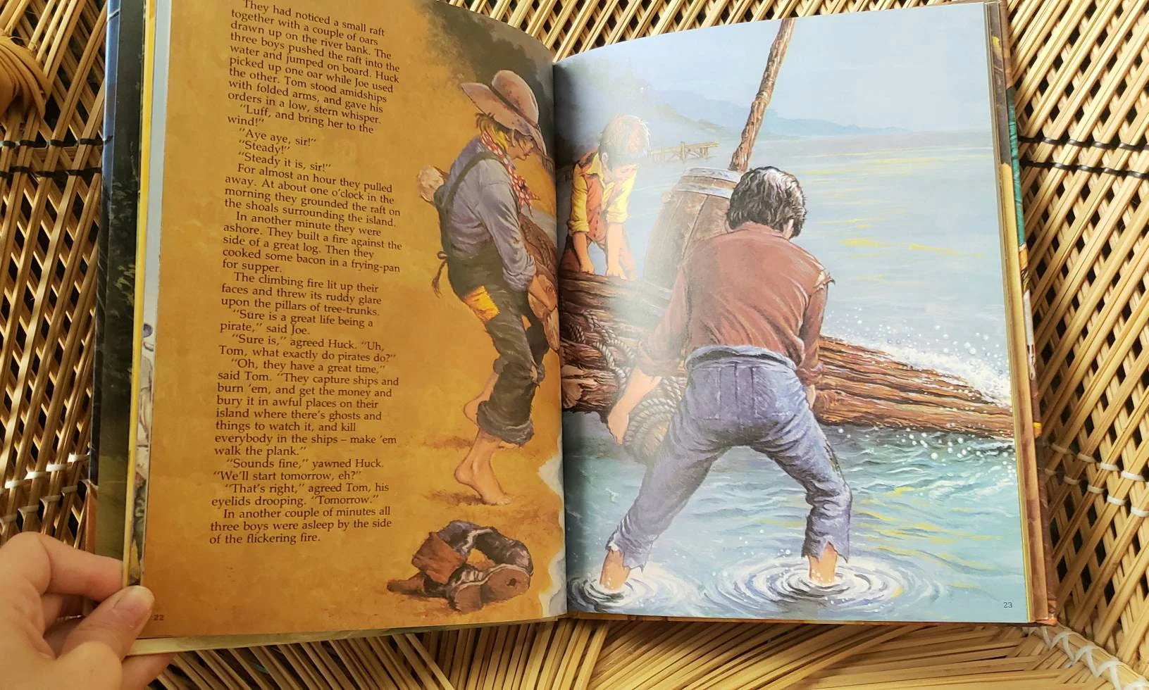 1981 Classics In Action Abridged Tom Sawyer by Mark Twain - Image 6