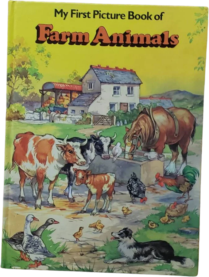 1981 My First Picture Book of Farm Animals Illustrated by Rene Cloke