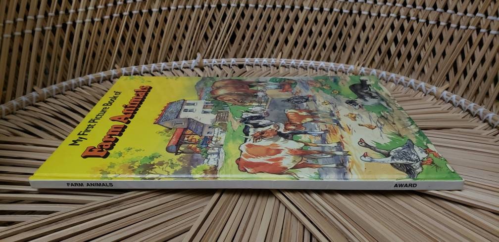1981 My First Picture Book of Farm Animals Illustrated by Rene Cloke - Image 9