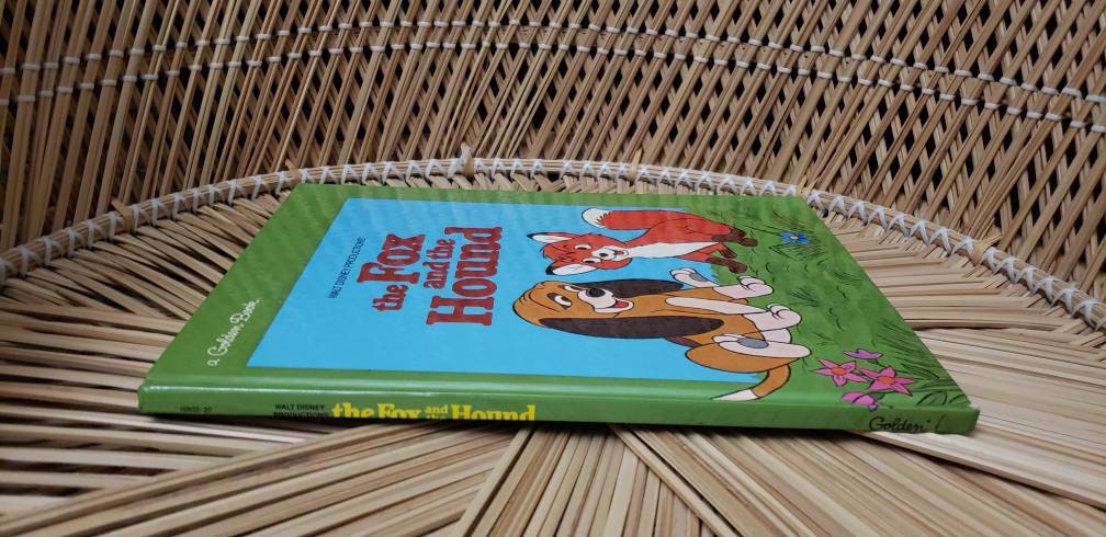 1981 The Fox and The Hound a Golden Book by Walt Disney - Image 8