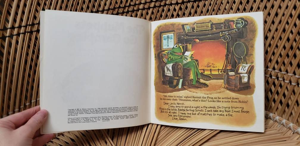 1981 The Muppets Go Camping Starring Jim Henson's Muppets by Jocelyn Stevenson - Image 5