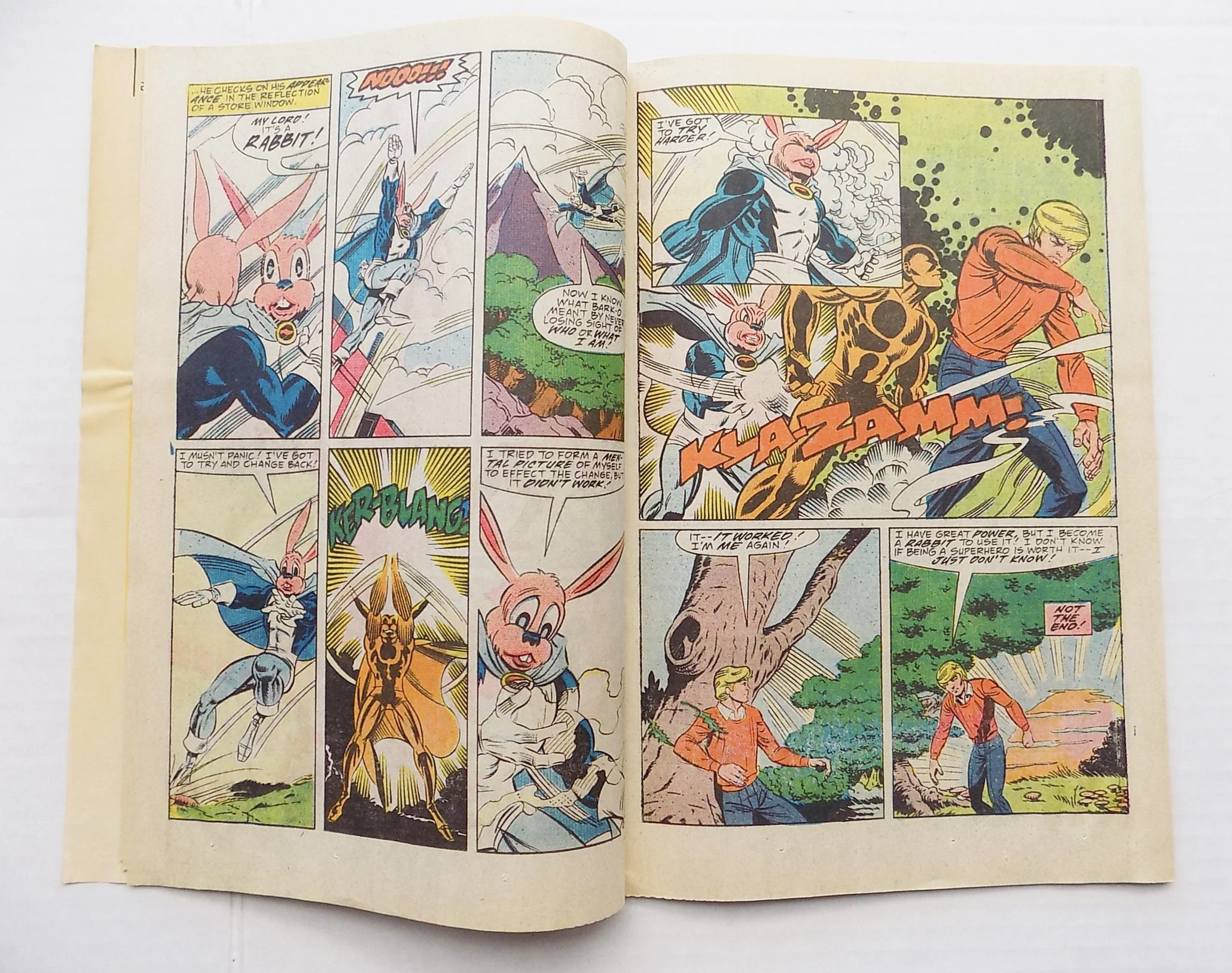 1982 Charlton Bullseye Thunder Bunny Comic Book Machlan and Ordway Martin Greim Good Condition - Image 7