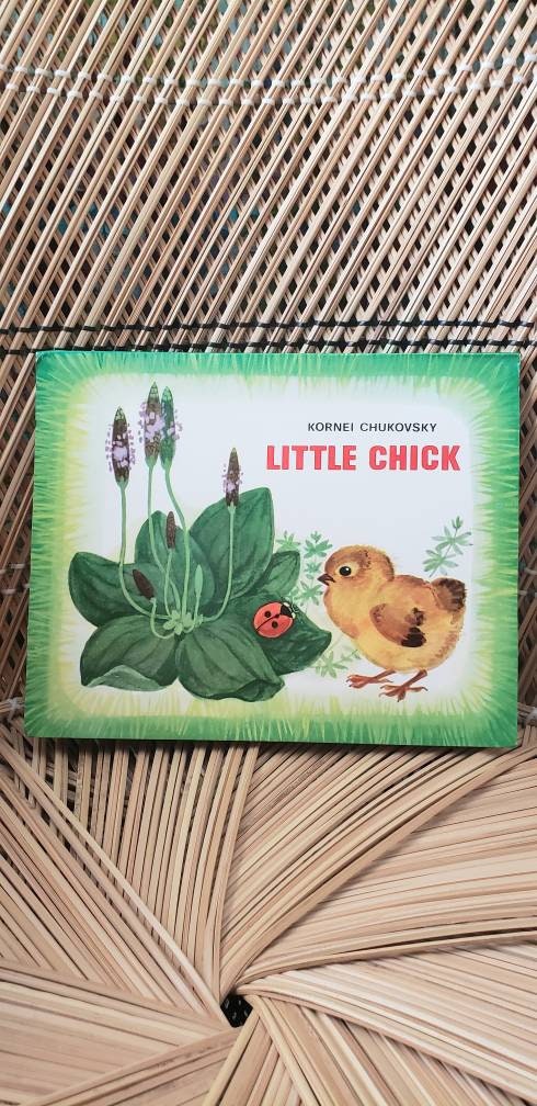 1982 Little Chick Pop-Up Book  Vintage Little Chick by Kornei Chukovsky - Image 2