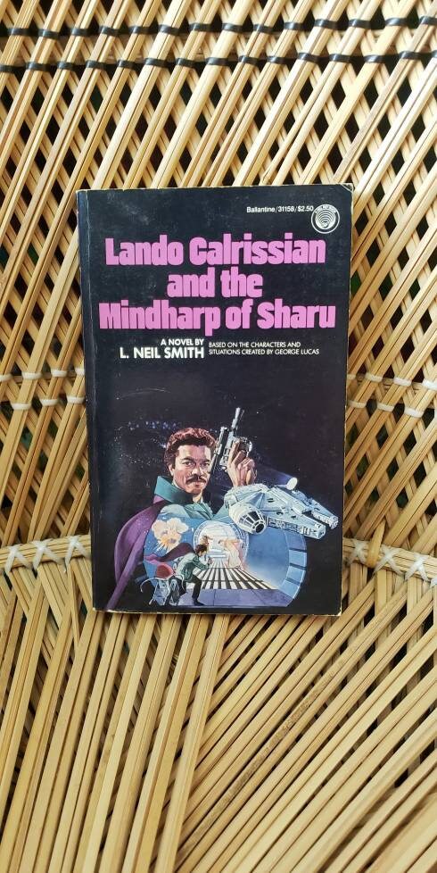 1983 Lando Calrissian and The Mindharp of Sharu Vintage Star Wars Paperback Lando Calrissian Star Wars Book May The 4th by L Neil Smith - Image 2