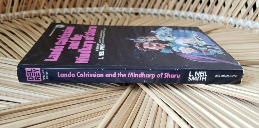 1983 Lando Calrissian and The Mindharp of Sharu Vintage Star Wars Paperback Lando Calrissian Star Wars Book May The 4th by L Neil Smith - Image 8
