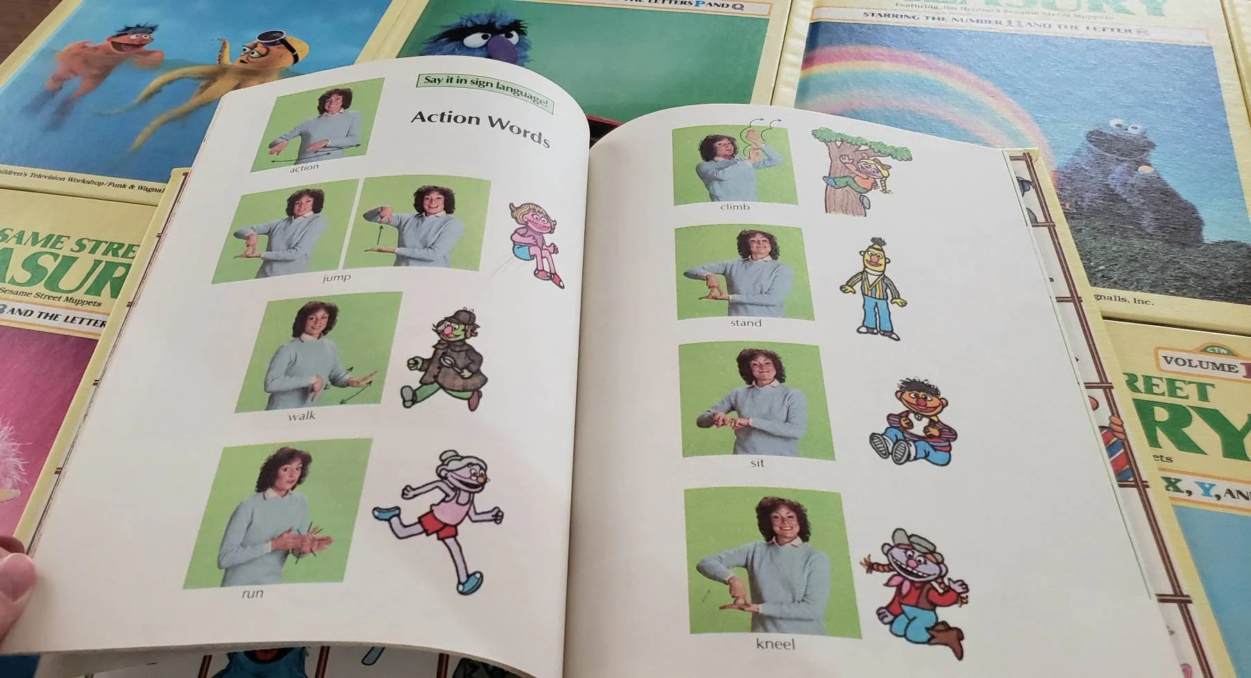 1983 The Sesame Street Treasury Book Set of 13 Featuring Jim Henson's Muppets - Image 7