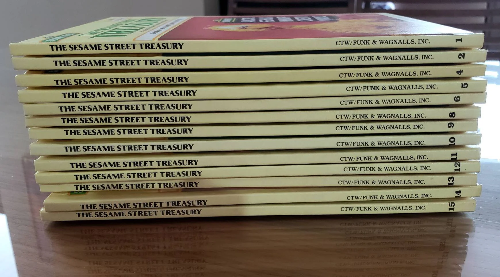 1983 The Sesame Street Treasury Book Set of 13 Featuring Jim Henson's Muppets - Image 8