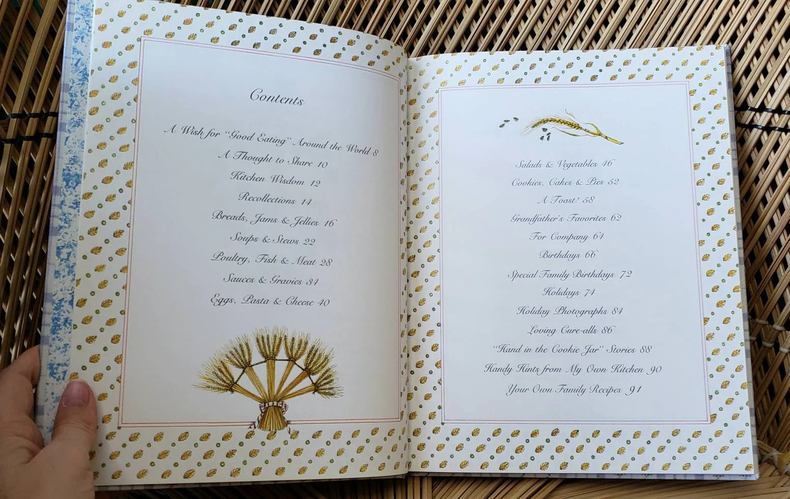 1984 Grandmother Remembers Family Recipes Book Gift for Grandma Hardcover by Marya Dalrymple - Image 4
