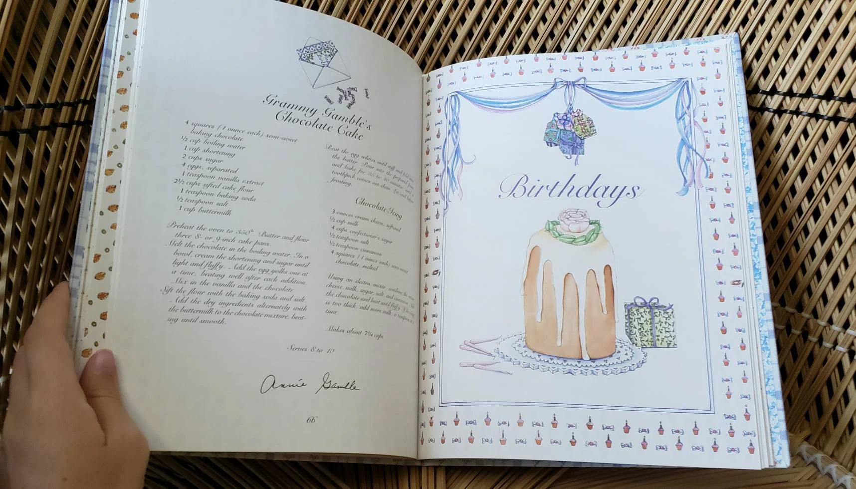 1984 Grandmother Remembers Family Recipes Book Gift for Grandma Hardcover by Marya Dalrymple - Image 7