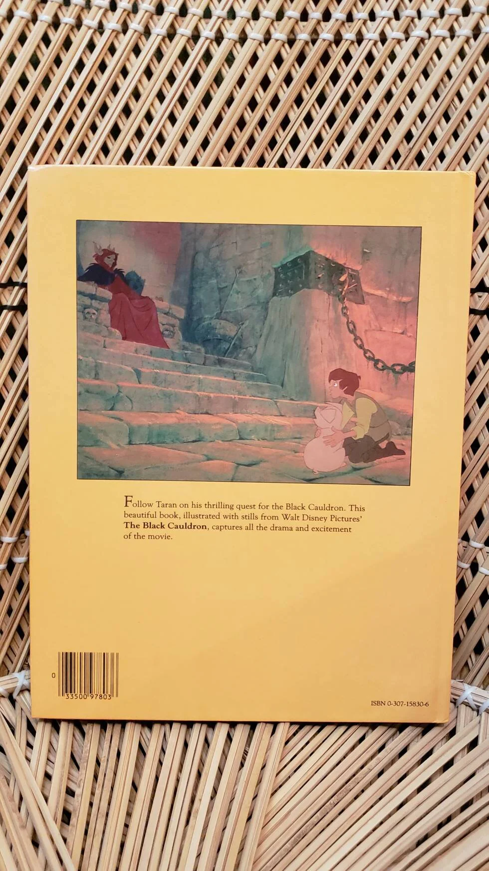 1985 The Black Cauldron Storybook by Walt Disney Pictures - Image 9