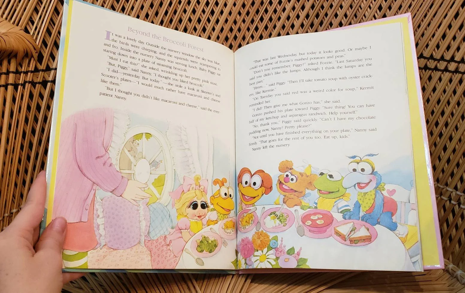 1986 Make Believe with The Muppet Babies a Storybook by Louise Kates - Image 4