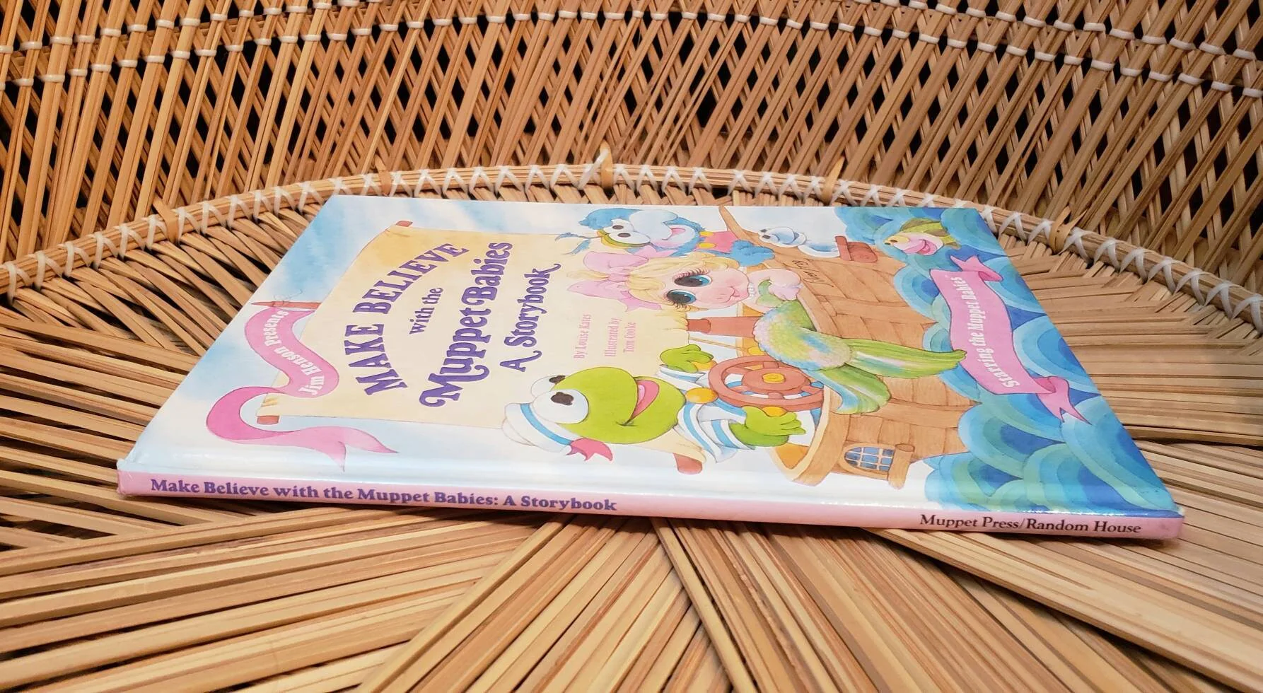 1986 Make Believe with The Muppet Babies a Storybook by Louise Kates - Image 8