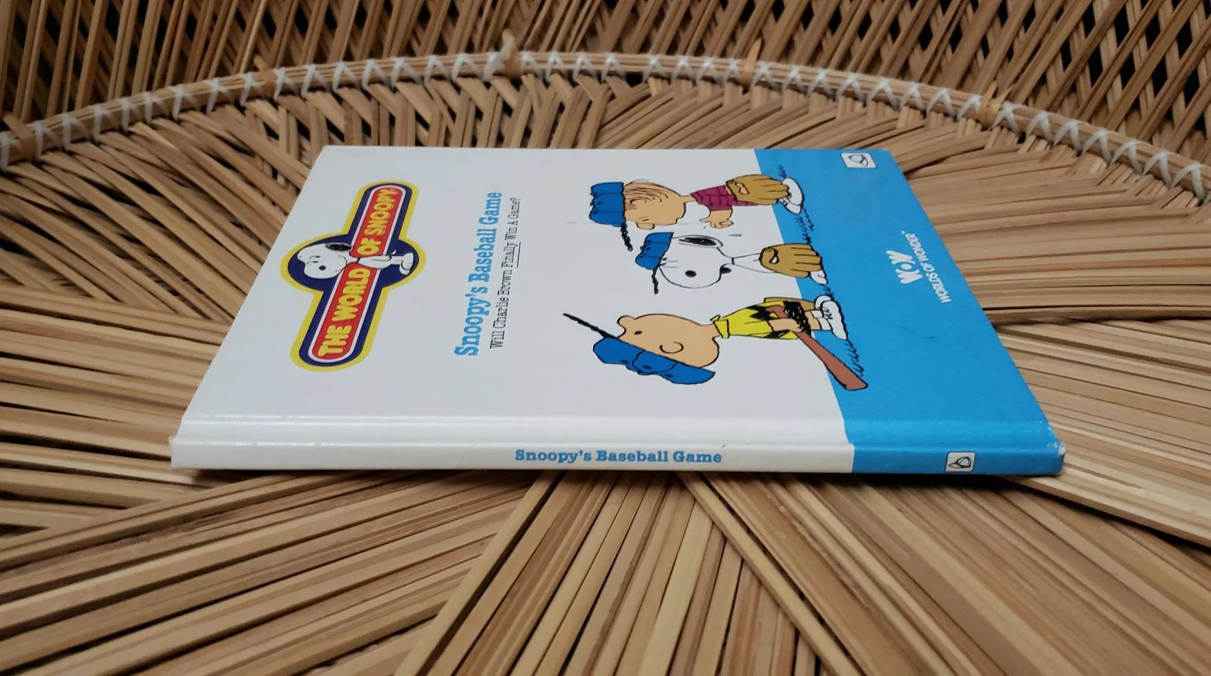 1986 Snoopy's Baseball Game The World of Snoopy Book - Image 8