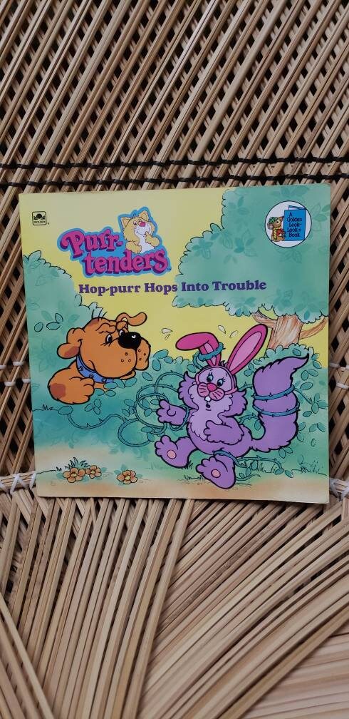 1988 Purr-Tenders Hop-Purr Hops Into Trouble Book by Cindy West - Image 2