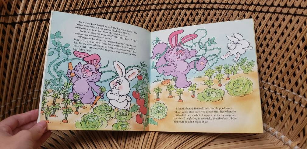 1988 Purr-Tenders Hop-Purr Hops Into Trouble Book by Cindy West - Image 7