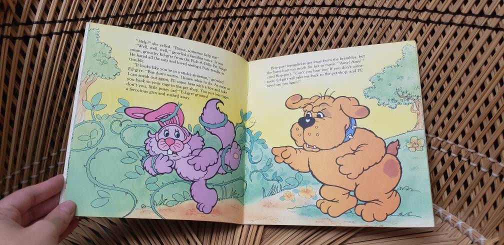 1988 Purr-Tenders Hop-Purr Hops Into Trouble Book by Cindy West - Image 8