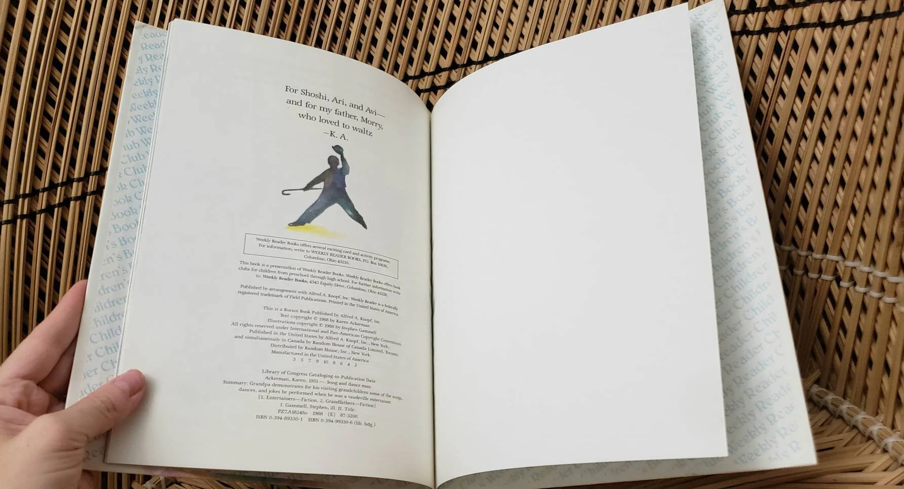 1988 Song and Dance Man Caldecott Award Winner by Karen Ackerman - Image 8