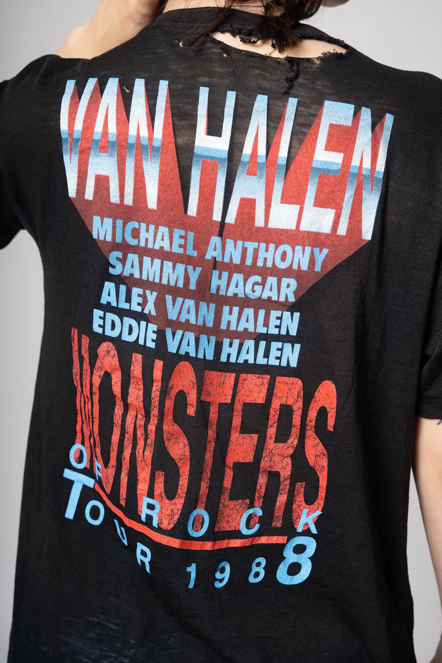 1988 Van Halen Thrashed Tee - Image 2
