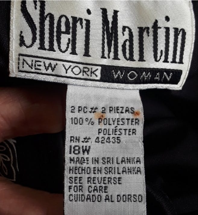 90's Frog Clasp Floral Tunic Dress by Sherry Martin - Image 7