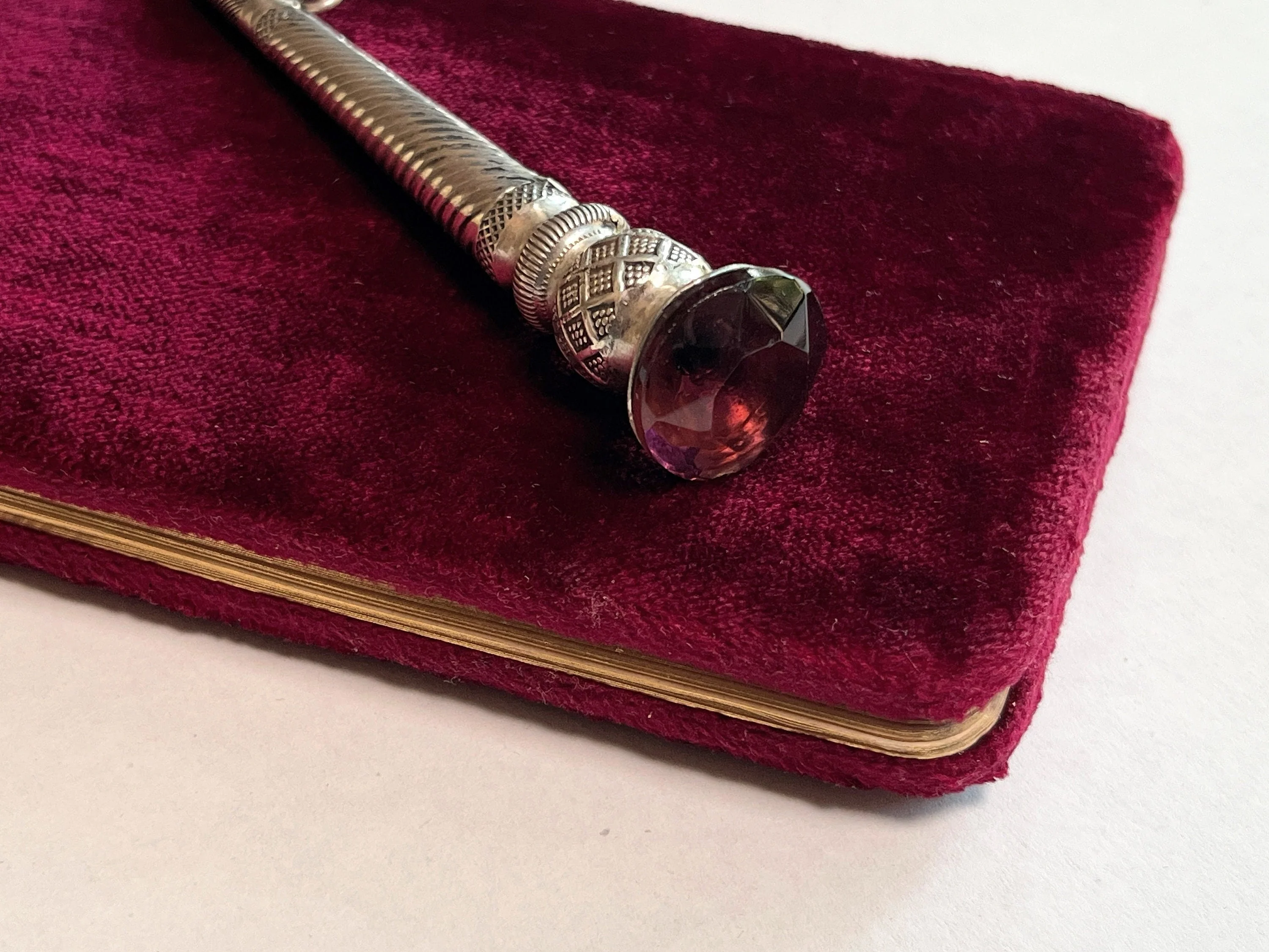 19th C. Sterling Silver Kilt Pin Pendant Conversion Antique Victorian Scottish Jewelry - Image 4