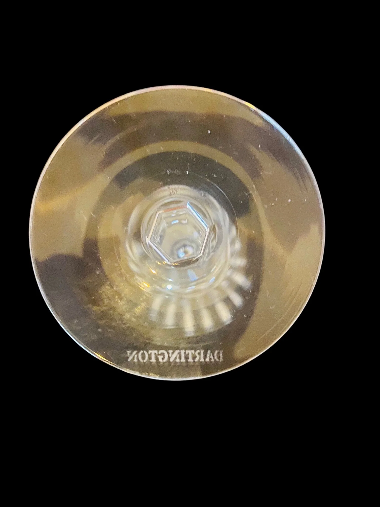 2 Dartington 24% Lead Crystal Champagne Glasses Pair by Dartington Chrystal - Image 3