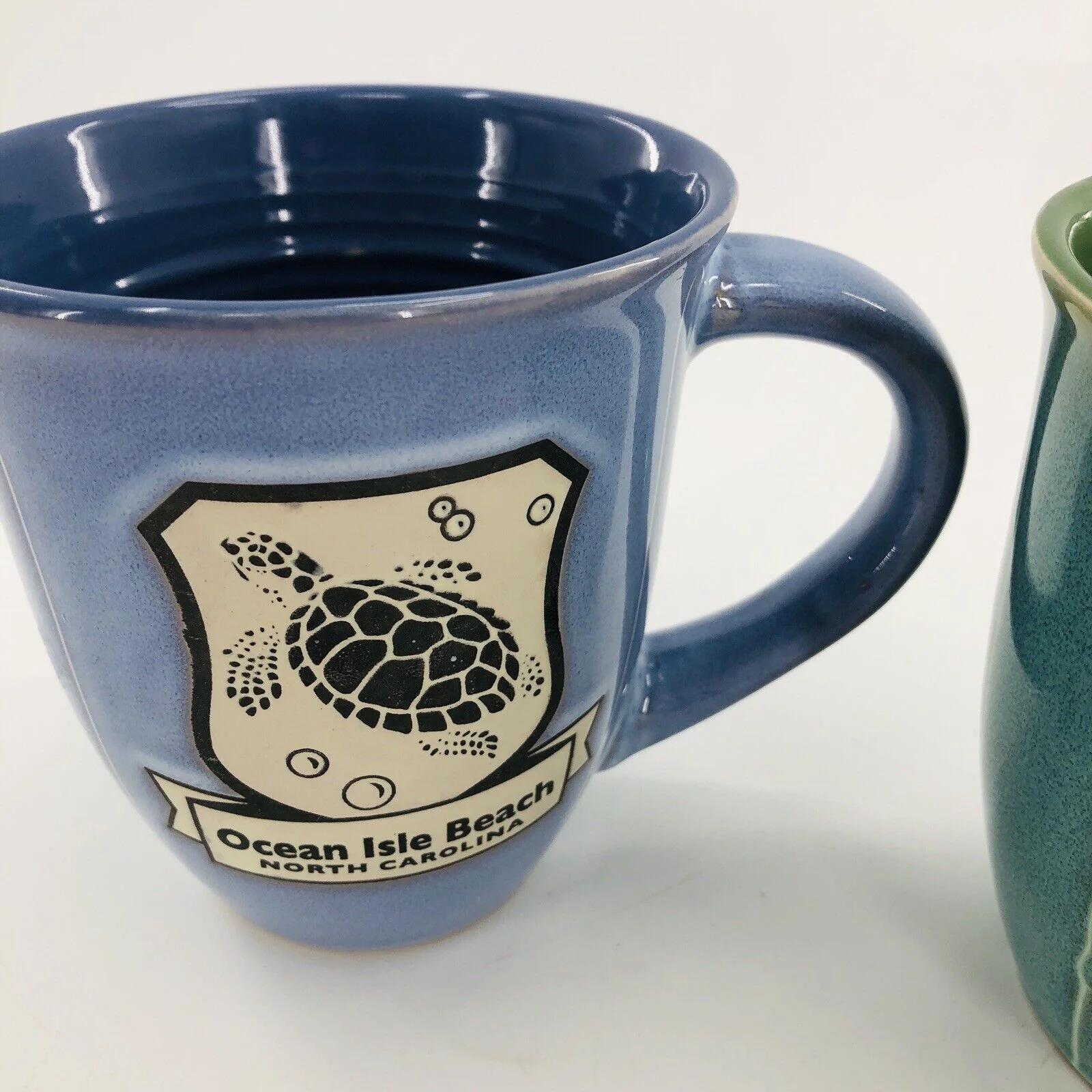 2 Ocean Isle Beach North Carolina Nc Sea Turtle Pottery Mug Coffee Tea Souvenir by PCF Souvenirs - Image 3