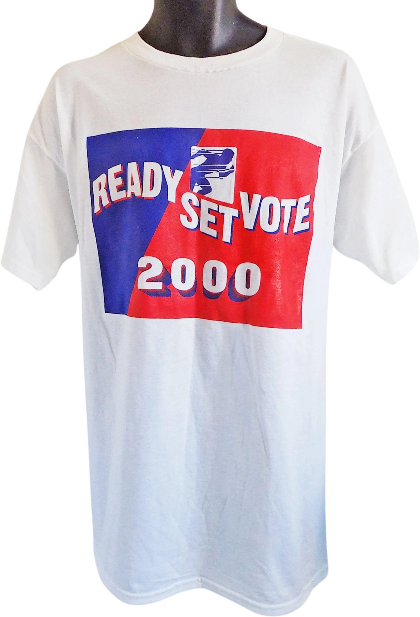 2000 Election Worker T-Shirt Xl Red White and Blue George W. Bush Al Gore Never Worn Clark County Nevada by Fruit of The Loom