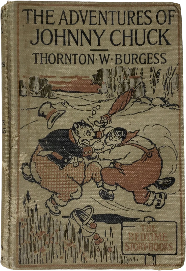 20s 1928 The Adventures Of Johnny Chuck Hardbound Book