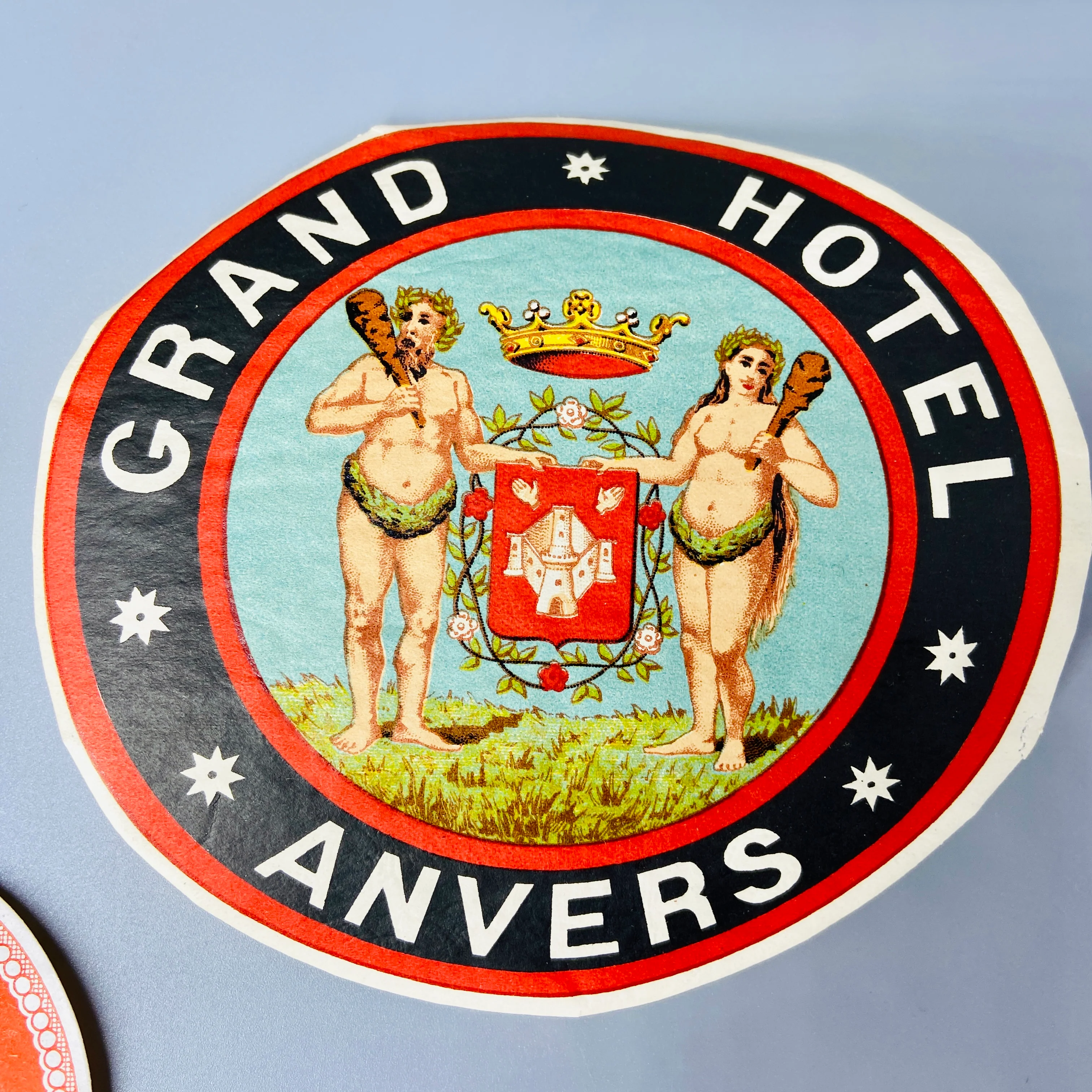20s/30s Grand Hotel Luggage Labels World Travel Ephemera - Image 6